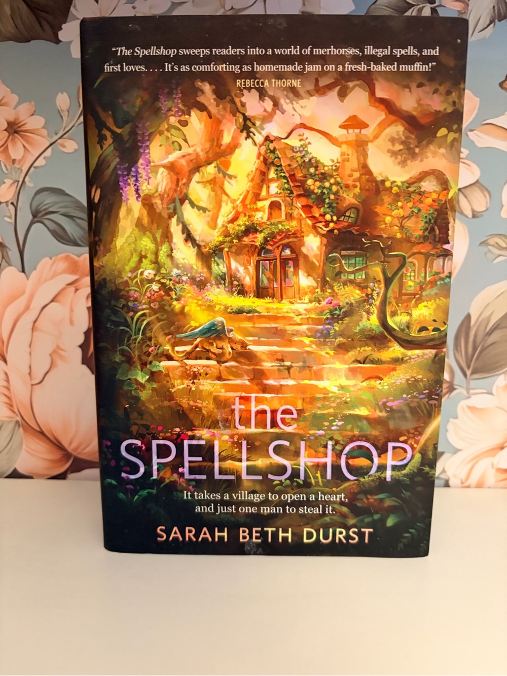 The Spellshop by Sarah Beth Durst – Purple Sprayed Edges Special Edition